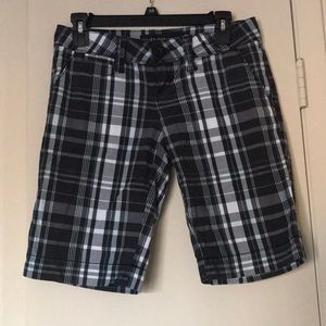 Empyre Plaid Bermuda Shorts